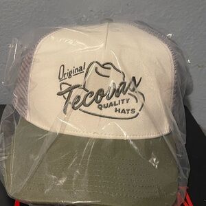 Tecovas Original Quality Hats - White and Green